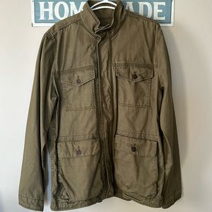 LUCKY BRAND utility wear men’s Large button up jacket